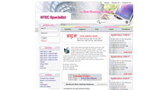 Desktop Screenshot of ntecspecialist.net